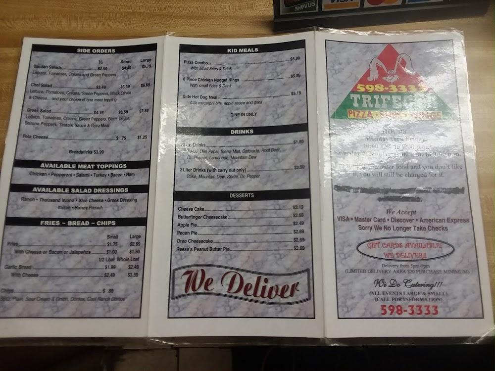 Trifecta Menu image 3